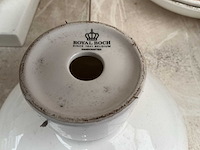 Royal boch decoratiemateriaal porseleinen schaal + champagne emmer(2x) - afbeelding 2 van  2