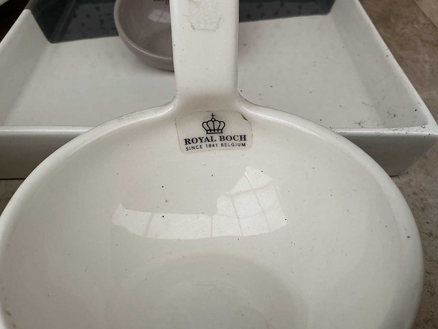 Royal boch porseleinen tafeldecoratie (3x) - afbeelding 1 van  1
