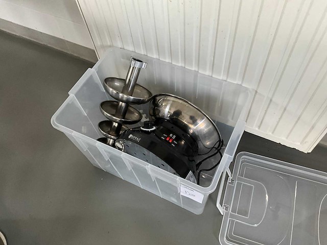 Royal catering rccf-210 chocolade fontein - afbeelding 1 van  5