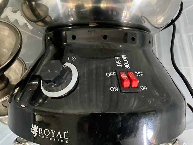 Royal catering rccf-210 chocolade fontein - afbeelding 3 van  5