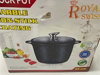 Royal swiis stokpot 24 cm inductie - afbeelding 3 van  3