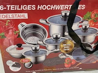 Royal swiss 16 delige pannenset - afbeelding 1 van  3