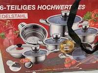Royal swiss 16 delige pannenset - afbeelding 2 van  3