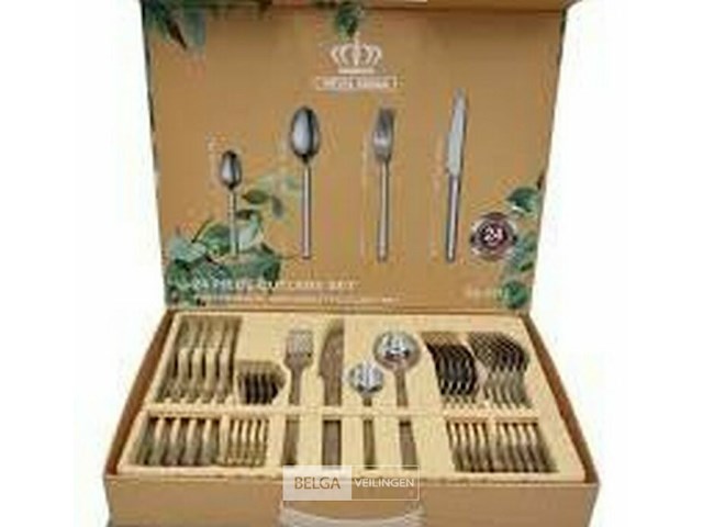 Royal swiss rs1113 bestekset 24-delig - afbeelding 1 van  3