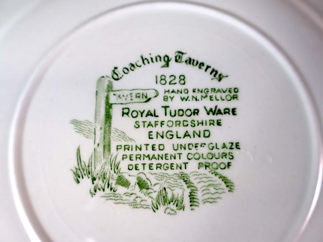 Royal tudor servies - afbeelding 10 van  10