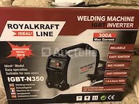 Royalkraftline lasapparaat igbt n350 lasapparaat inverter - afbeelding 2 van  2