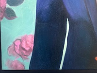 Royce - hommage aan magritte - olie op doek - 120x90 cm - afbeelding 6 van  13