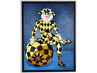 Royce - l' arlequin - olie op doek - 120x90 cm - afbeelding 1 van  9