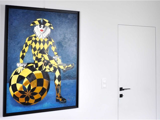 Royce - l' arlequin - olie op doek - 120x90 cm - afbeelding 4 van  9