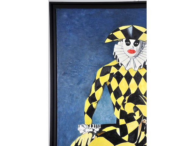 Royce - l' arlequin - olie op doek - 120x90 cm - afbeelding 6 van  9