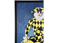 Royce - l' arlequin - olie op doek - 120x90 cm - afbeelding 6 van  9
