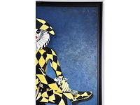 Royce - l' arlequin - olie op doek - 120x90 cm - afbeelding 7 van  9