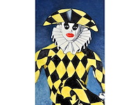 Royce - l' arlequin - olie op doek - 120x90 cm - afbeelding 8 van  9