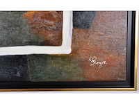 Royce - ode aan magritte, le phare - olie op doek - 90x120 cm - afbeelding 1 van  6