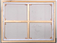 Royce - ode aan magritte, le phare - olie op doek - 90x120 cm - afbeelding 6 van  6