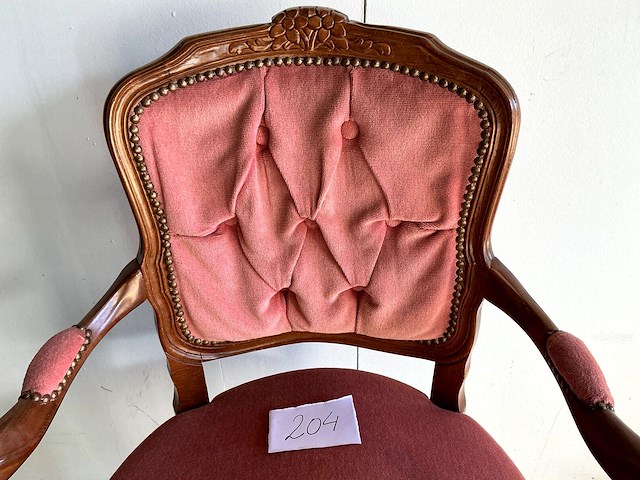 Roze fauteuil - afbeelding 1 van  2