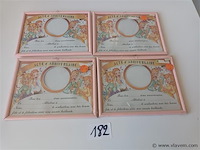 Roze kaders. 4 stuks - afbeelding 1 van  2