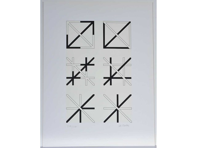 R.r. de poortere - zeefdruk - afbeelding 2 van  4