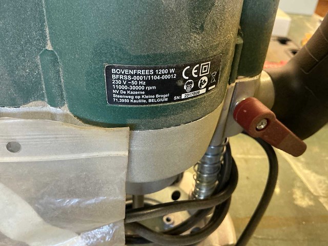 Rss power tools bfrss-0001 bovenfrees - afbeelding 4 van  4