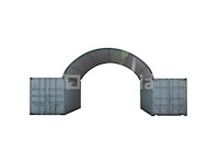 Rte - 2025 - 7404 - opslagtent 12000x6000x2000mm - afbeelding 3 van  3