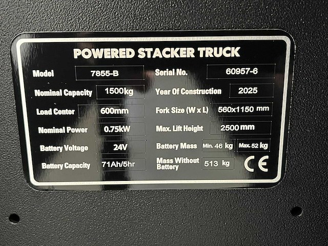 Rte - 2025 - 7855-b - stapelaar 2.5m dubbele ketting - afbeelding 18 van  19