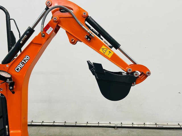 Rte - 2025 - cre120 - minigraafmachine kubota euro 5 - afbeelding 18 van  32