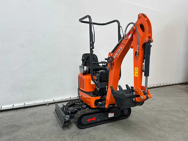 Rte - 2025 - cre120 - minigraafmachine kubota euro 5 - afbeelding 12 van  13