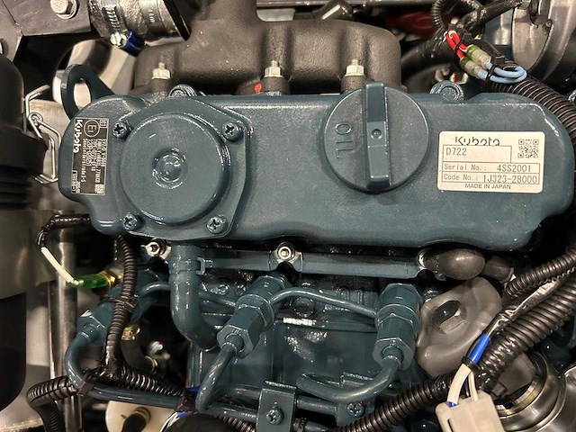 Rte - 2025 - cre120 - minigraafmachine kubota euro 5 - afbeelding 11 van  15