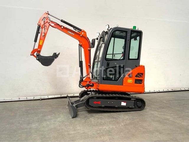Rte - 2025 - cre213 - mini excavator kubota euro 5 met cabine - afbeelding 2 van  37