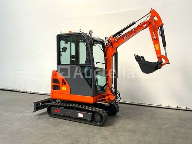 Rte - 2025 - cre213 - mini excavator kubota euro 5 met cabine - afbeelding 8 van  37