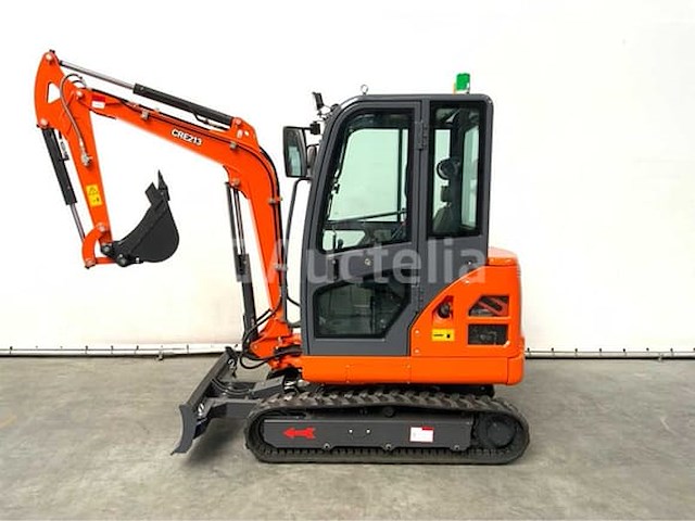 Rte - 2025 - cre213 - mini excavator kubota euro 5 met cabine - afbeelding 17 van  37