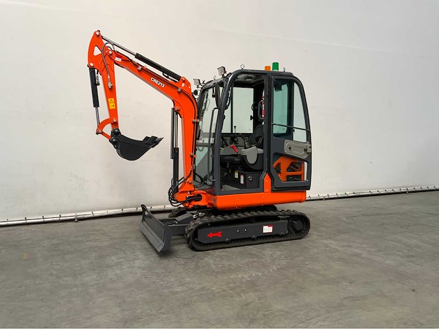 Rte - 2025 - cre213 - minigraafmachine kubota euro 5 met cabine - afbeelding 4 van  39