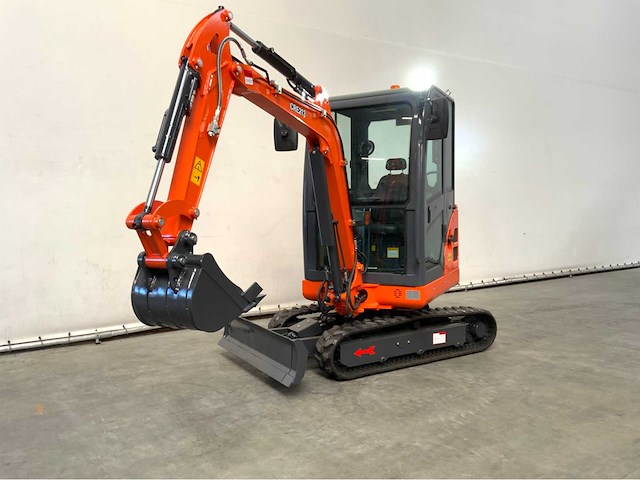Rte - 2025 - cre213 - minigraafmachine kubota euro 5 met cabine - afbeelding 5 van  34