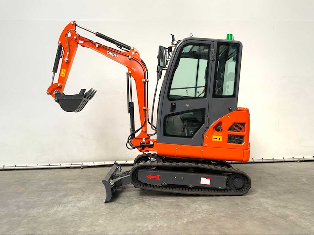 Rte - 2025 - cre213 - minigraafmachine kubota euro 5 met cabine - afbeelding 10 van  34