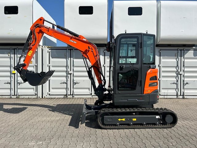 Rte - 2025 - cre380 - graafmachine kubota euro 5 3800kg - afbeelding 12 van  24