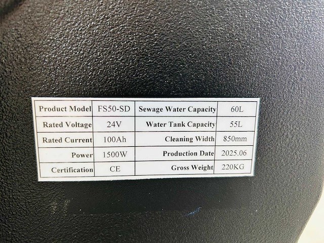 Rte - 2025 - fs50-sd - vloerschrobzuigmachine zelfrijdend - afbeelding 12 van  14