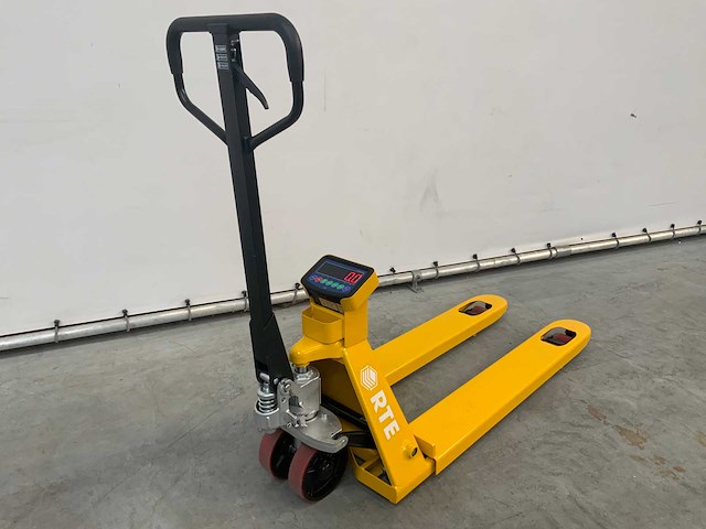 Rte - 2025 - palletwagen met weegschaal 2500kg - afbeelding 1 van  3
