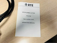Rte - 2025 - pcut 7678 - plasmasnijmachine 40a - afbeelding 9 van  10