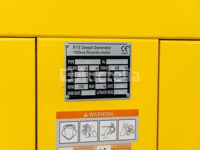 Rte - 2026 - 6742 - 100 kva noodstroomaggregaat 400v - afbeelding 18 van  27