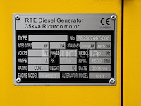 Rte - 2026 - 7310 - 35 kva noodstroomaggregaat 400v - afbeelding 23 van  24