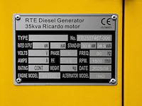 Rte - 2026 - 7310 - 35 kva noodstroomaggregaat 400v - afbeelding 8 van  24