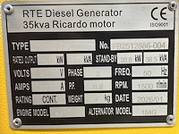 Rte - 2026 - 7310 - 35 kva noodstroomaggregaat 400v - afbeelding 17 van  21
