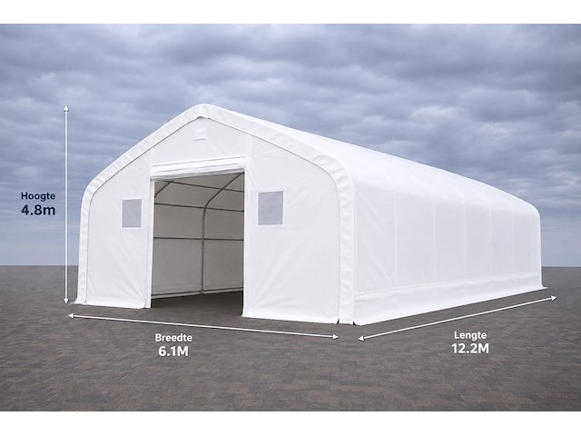 Rte - 2026 - 7401 - opslagtent 12200x6100x4880mm - afbeelding 2 van  4