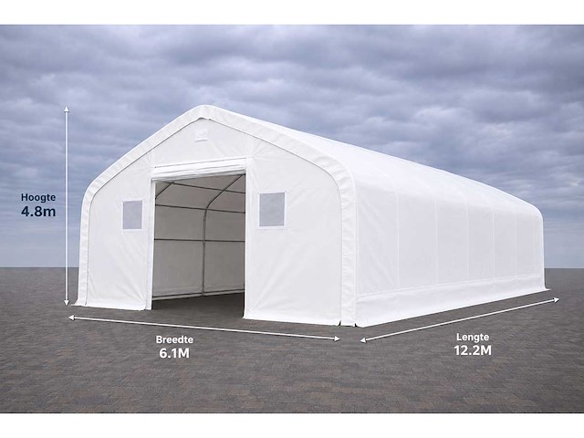 Rte - 2026 - 7401 - opslagtent 12200x6100x4880mm - afbeelding 2 van  4