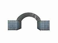 Rte - 2026 - 7404 - opslagtent 12000x6000x2000mm - afbeelding 2 van  3
