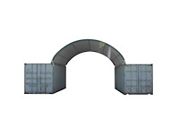 Rte - 2026 - 7405 - opslagtent 12000x6000x2000mm - afbeelding 2 van  4