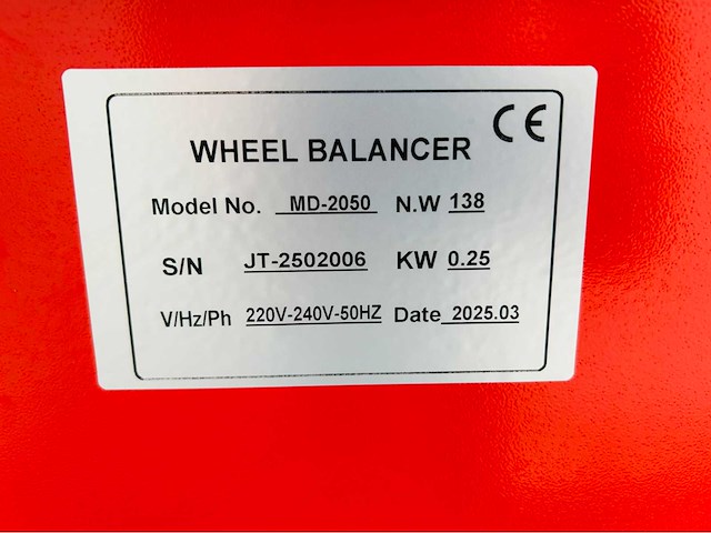 Rte - 2026 - 7411 - banden balanceerapparaat - afbeelding 6 van  6