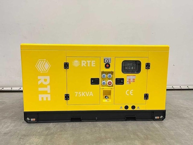 Rte - 2026 - 7747 - 75 kva noodstroomaggregaat 400v - afbeelding 1 van  24