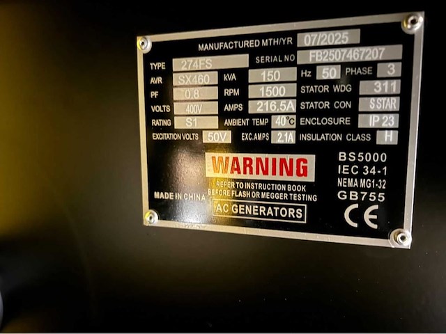 Rte - 2026 - 7748 - 150kva noodstroomaggregaat 400v - afbeelding 24 van  24