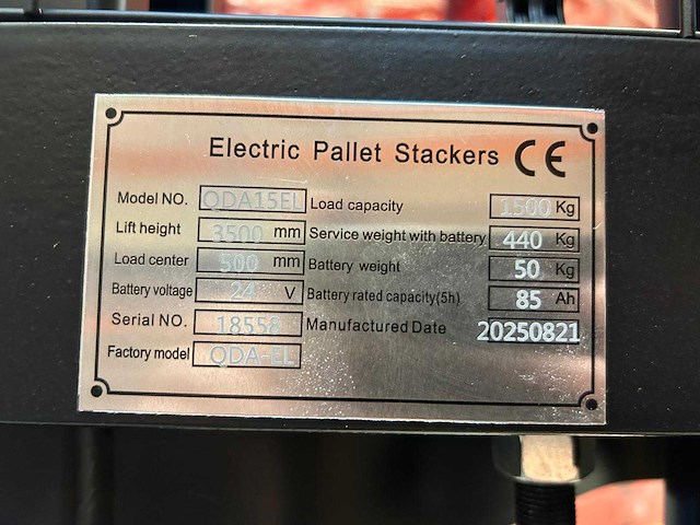 Rte - 2026 - 7862 - stapelaar 3.5m - afbeelding 12 van  15